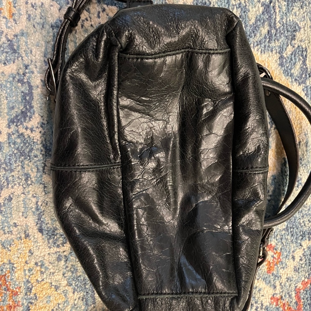 Genuine leather hobo crossbody purse, euc - Picture 6 of 6